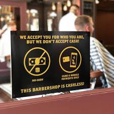 Sam's Barbers - Gone Cashless Sam's Barbers Ormond Quay and Dame Court have  embraced a digital future and are now 100% cashless barbershops. Meaning we  NO LONGER ACCEPT CASH but only card