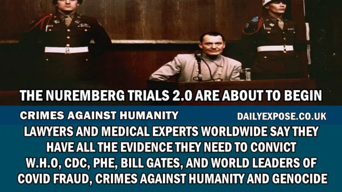 Lawyers and Medical Experts worldwide say they have all the evidence they need to convict WHO, CDC, PHE, Bill Gates and World Leaders of ‘Crimes against Humanity’ - The Expose