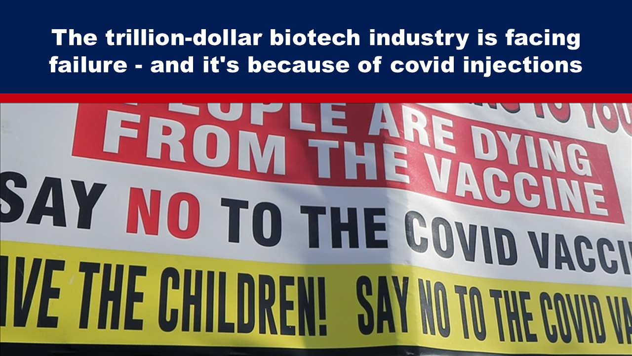 The trillion-dollar biotech industry is facing failure – and it’s because of covid injections - The Expose thumbnail