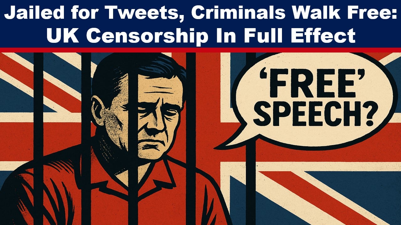UK Free Speech Crisis is Worse Than You Think: Hypocrisy in Govt, Record High Convictions & Misplaced Justice