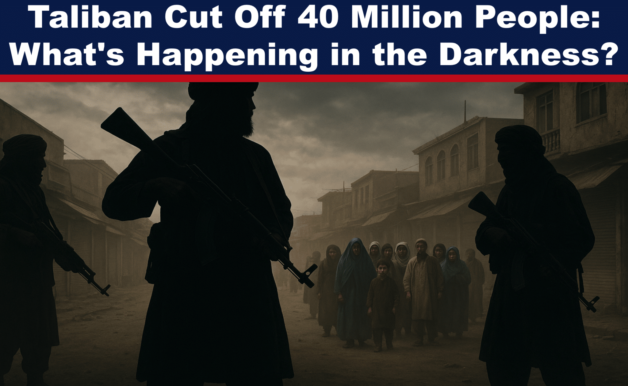 Afghanistan Goes Dark: Taliban Pull Plug on 40 Million People thumbnail