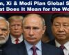 Expose News Global leaders gather: Is the West in for a shock? Putin, Xi, and Modi's big plans revealed! What's next on the world stage? Stay tuned!