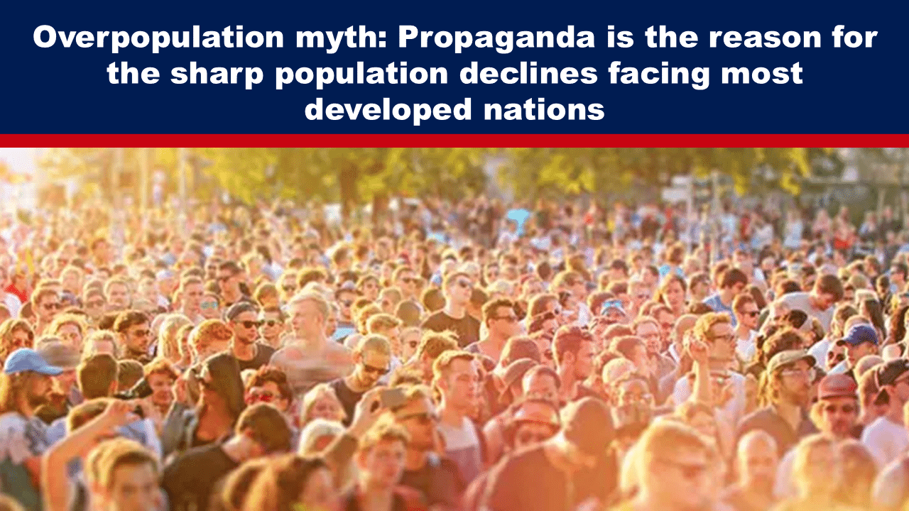 Overpopulation myth: Propaganda is the reason for the sharp population declines facing most developed nations - The Expose thumbnail