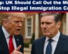 Expose News: Trump urges Starmer to call in military to tackle illegal immigration, sparking debate on crisis solutions.