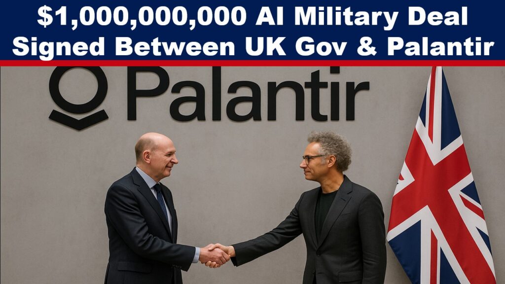 Expose News: UK Govt and Palantir seal the deal! Billion-dollar AI military contract signed with a handshake, boosting tech ties. - The Expose Expose News: UK Govt and Palantir seal the deal! Billion-dollar AI military contract signed with a handshake, boosting tech ties.