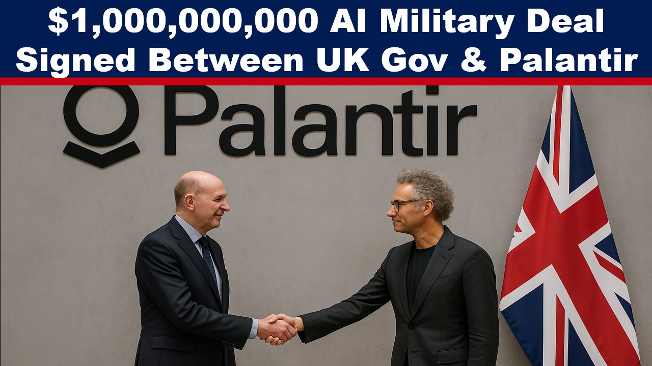 UK Govt Signs Billion Dollar AI Military Deal with Palantir thumbnail