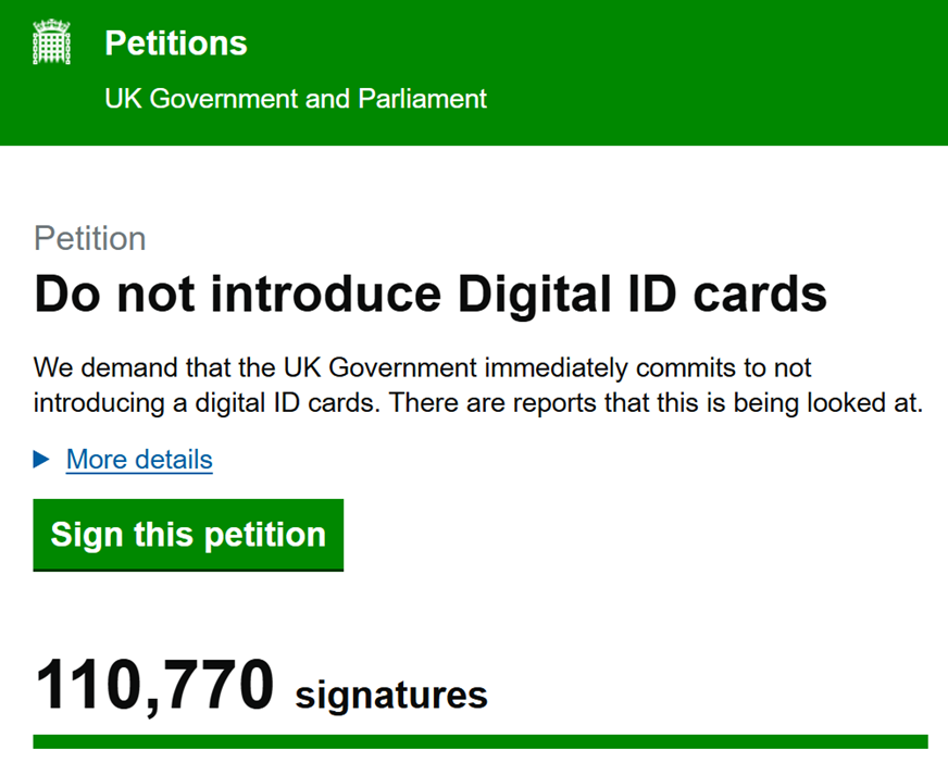 Expose News: Petition against Starmer’s digital ID gains 110,770 signatures. Brits say no to “papers please” dystopia! Here’s how it unfolds.