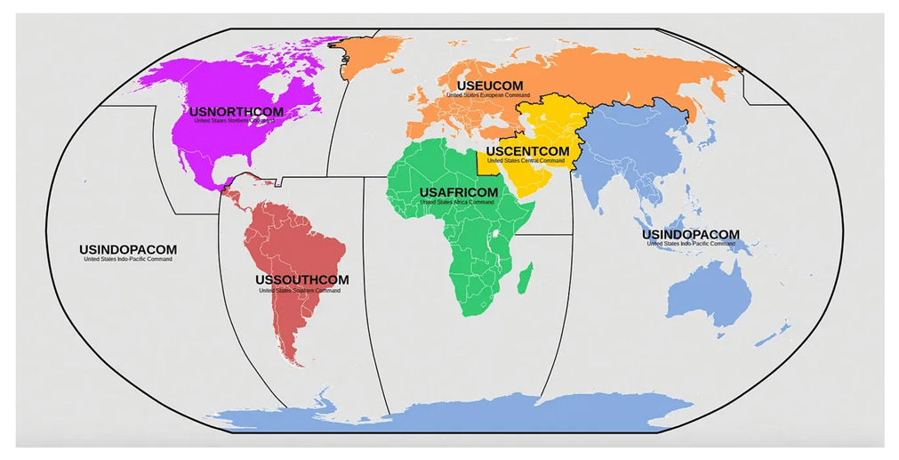 Expose News: US Department of Defence's global map reveals key role in coordinating the Covid crisis across continents.