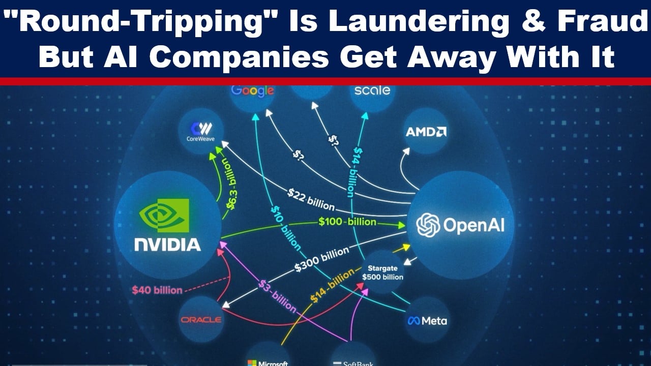 AI Industry’s Illegal $1 Trillion Funding Loop: Here’s What’s Really Happening