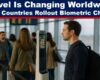 Expose News: Man in airport faces biometric scanner as travel embraces new face and fingerprint checks, sparking debates no one saw coming.