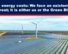Expose News: Wind turbines and solar panels in the UK highlight the energy debate: is it us or the Green Blob in this existential showdown?