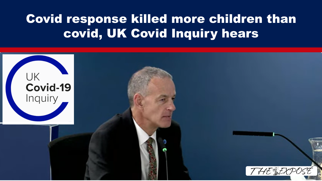 Covid response killed more children than covid, UK Covid Inquiry hears - The Expose thumbnail