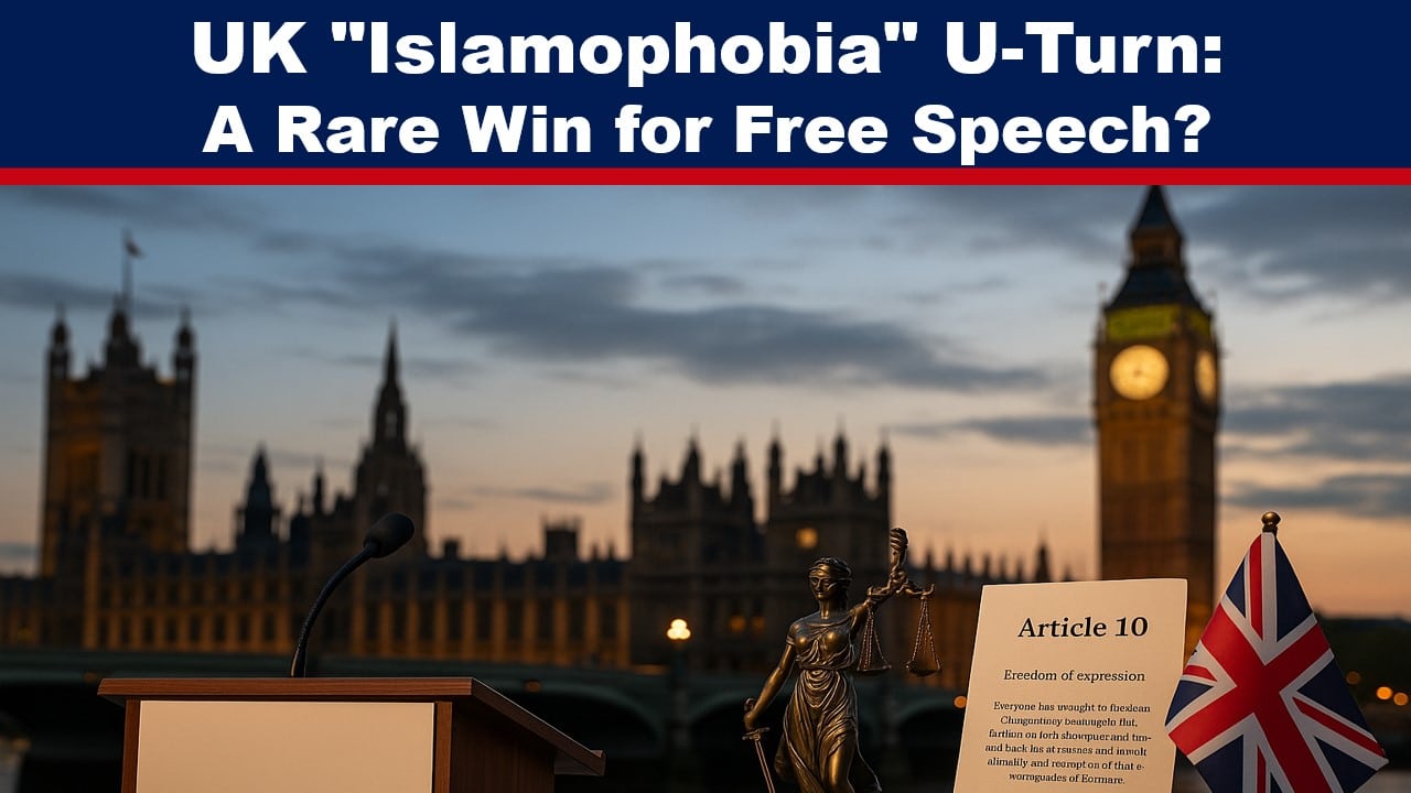 A Rare Free Speech Victory? UK U-Turn on Blasphemy Laws Protecting Islam thumbnail