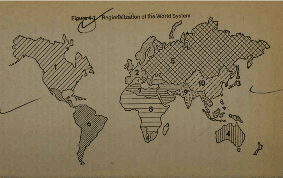 Expose News: World map illustrating the regionalization of the globe; hints at how the Russian-led union of Eurasian countries, modeled on the EU, strengthens UN ties.