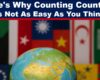 Why counting countries is not as easy as you think. How many are there? Nobody seems to know.