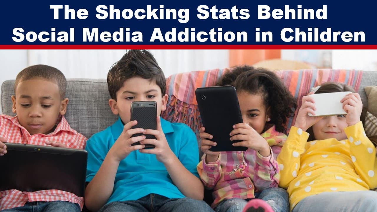 Nearly One MILLION Toddlers Hooked on Social Media in UK