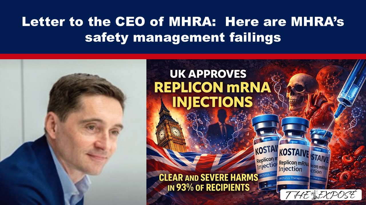Letter to the CEO of MHRA: Here are MHRA’s safety management failings