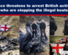 Expose News: Hold on to your hats! France threatens arrest of British activists fighting the small boats crisis. Blimey, that's a bit harsh, innit?