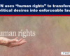 Expose News: Hold on to your hats! Is the UN using 'human rights' to push through political agendas? The shocking truth behind enforceable laws!