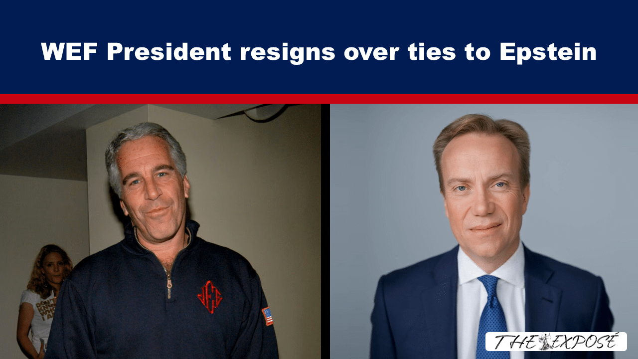 WEF President resigns over ties to Epstein