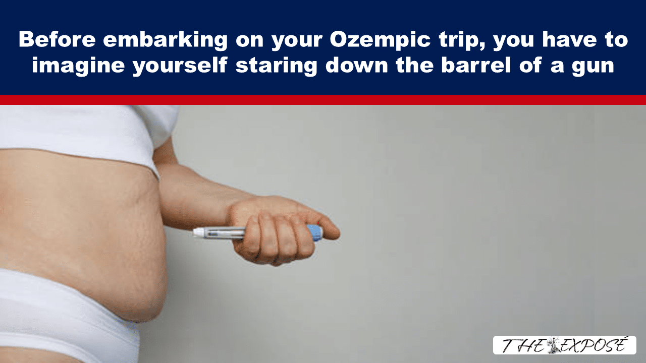 Before embarking on your Ozempic trip, you have to imagine yourself staring down the barrel of a gun - The Expose thumbnail