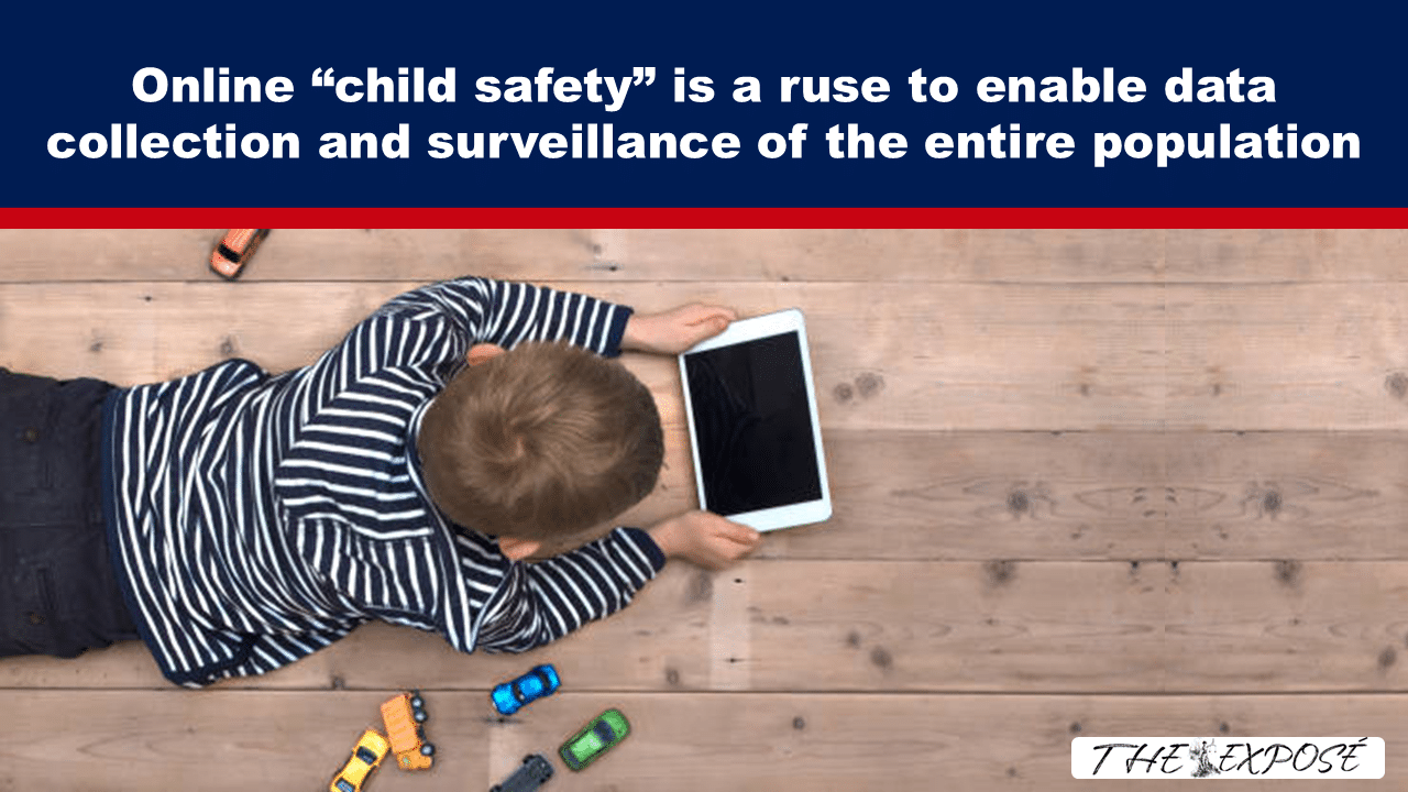 - The Expose Expose News: Child using tablet sparks debate on online child safety and data surveillance.