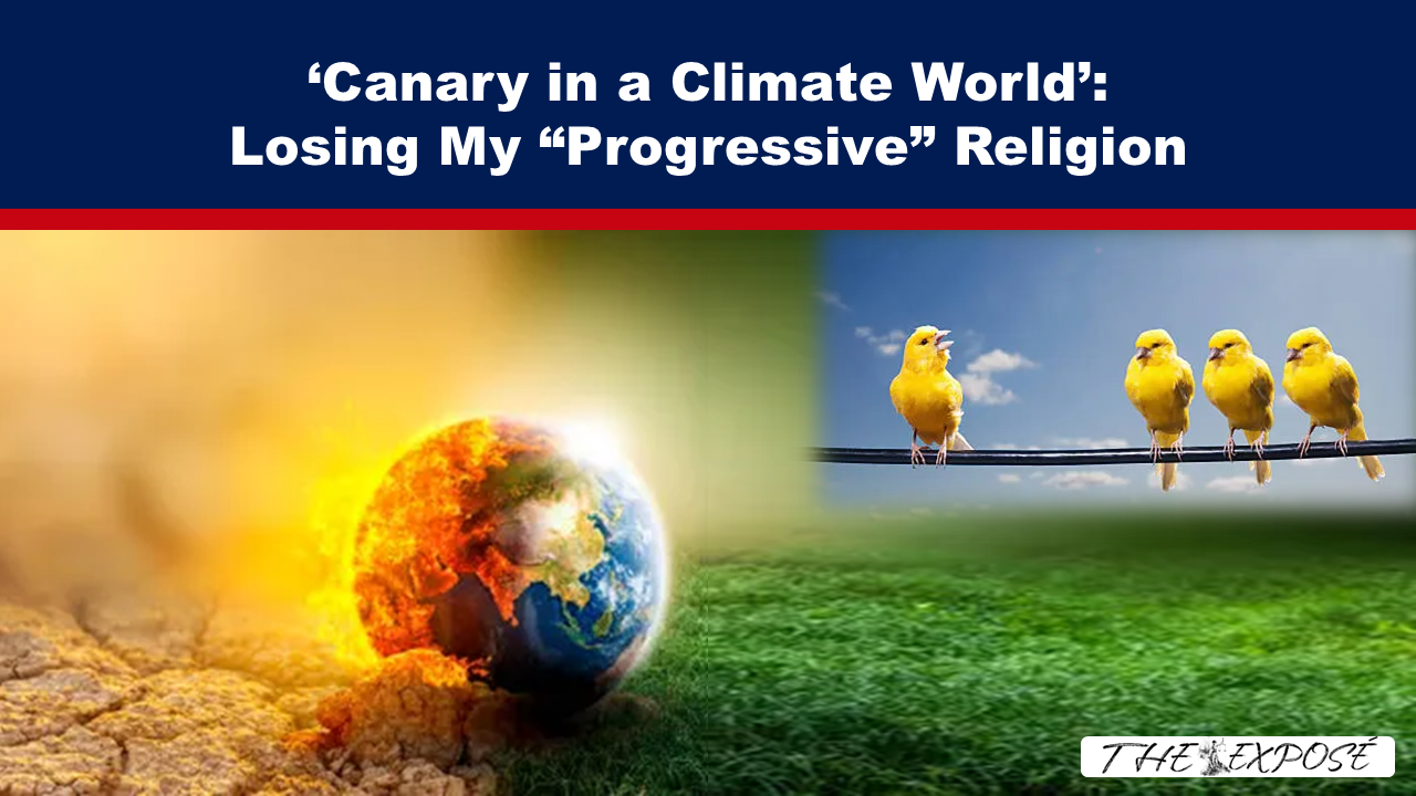 Expose News: Discover the shocking truth in 'Canary in a Climate World': Losing My 'Progressive' Religion. A tale of faith and climate chaos!