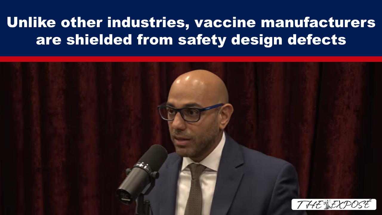 Unlike other industries, vaccine manufacturers are shielded from safety design defects - The Expose thumbnail