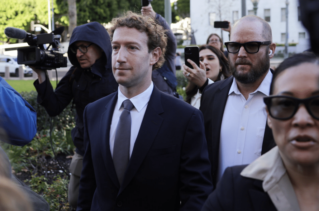 Mark Zuckerberg Meta YouTube Social Media Trial Guilty Harm Children Addiction