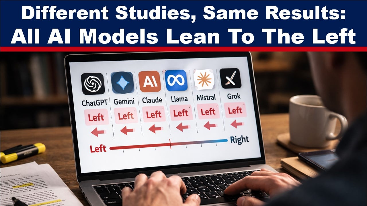 Why Are All AI Models Left Wing? - The Expose thumbnail