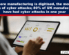 Expose News: As manufacturing goes digital, watch out! 80% of UK firms faced cyber attacks last year. Stay alert!