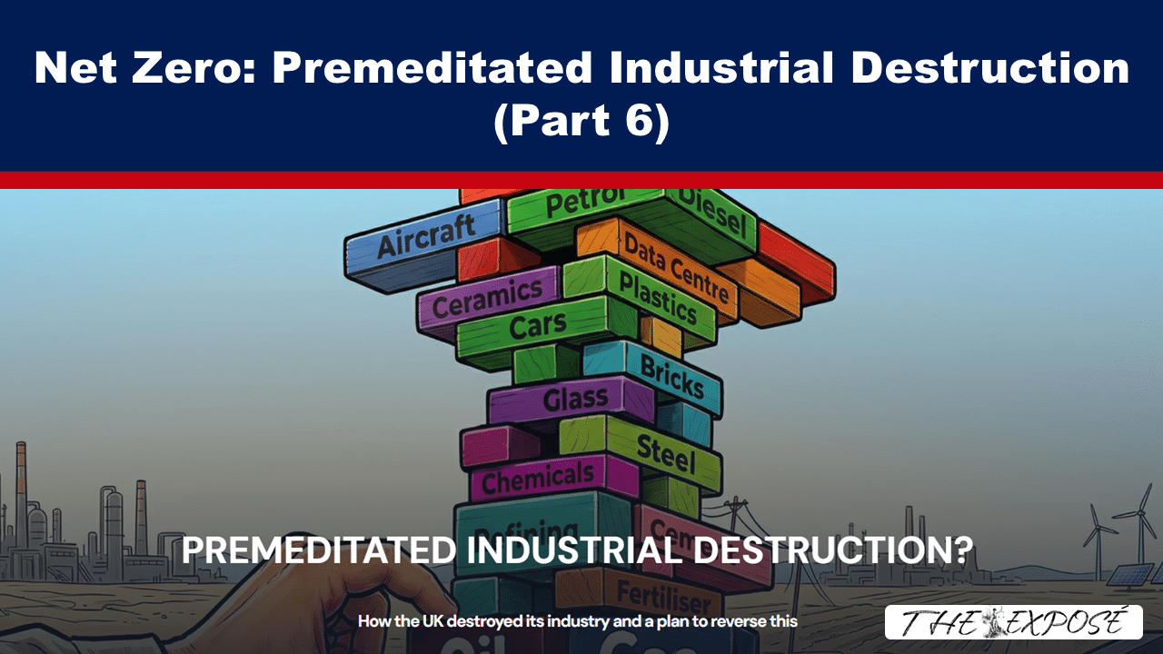 Net Zero: Premeditated Industrial Destruction (Part 6) - The Expose thumbnail