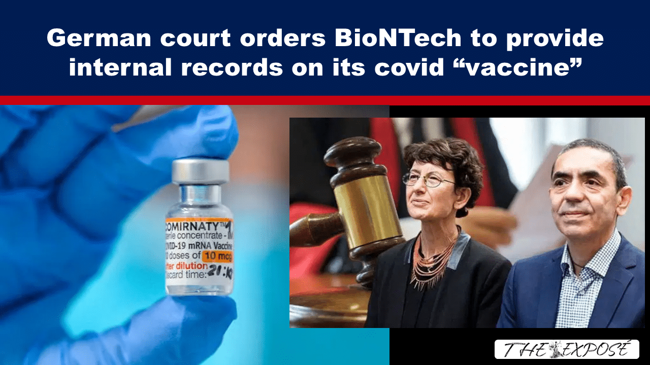 German court orders BioNTech to provide internal records on its covid “vaccine” - The Expose thumbnail