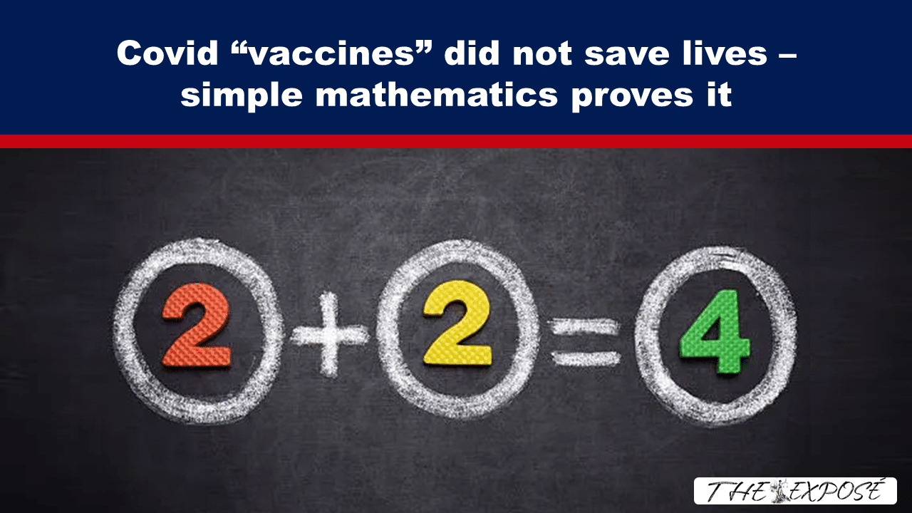 Covid “vaccines” did not save lives – simple mathematics proves it