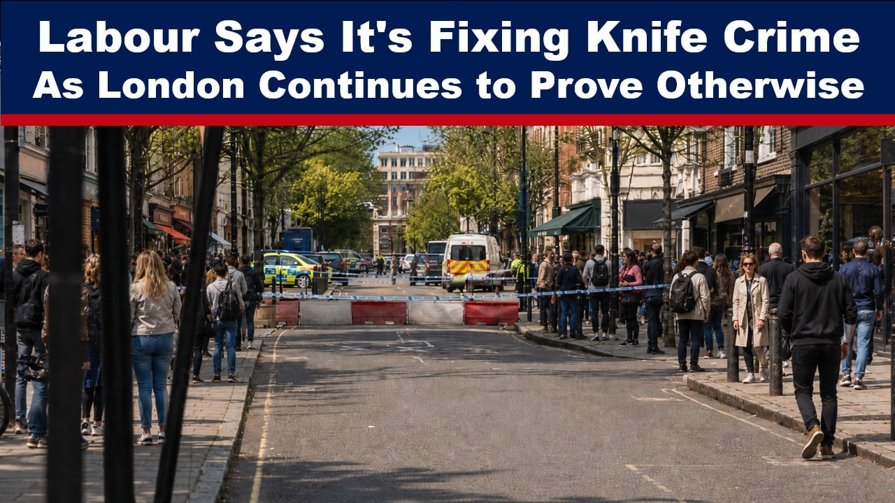 Five Men Stabbed in Broad Daylight in London: Didn’t Labour Promise to Stop This? thumbnail