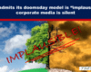 News thumbnail: split image with a green tree on the left, scorched, smoky landscape on the right, red 'IMP...ABLE' stamp across the middle, and a bold headline about IPCC's doomsday model being implausible; source 'The Expose' watermark nearby.