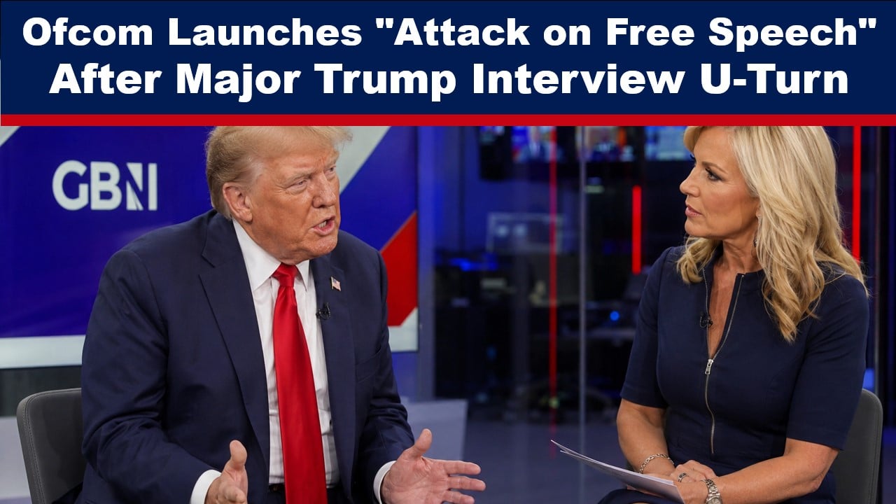 GB News Under Fire from Ofcom for Showing Trump Interview thumbnail