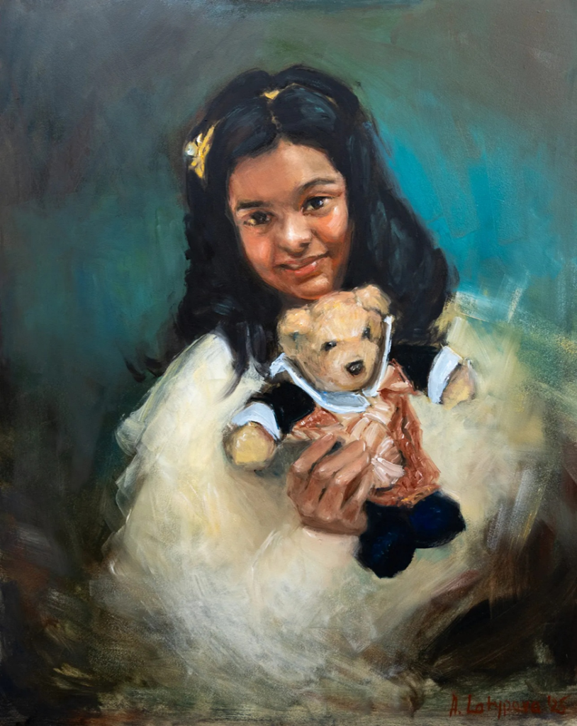 Expose News: For Danielle, a brave girl holding her teddy bear, trusting the healing hands of hospitals for every patient in need of truth.