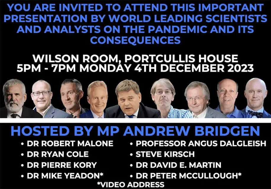 Expose News: Dr. David Martin reveals shocking evidence of a planned COVID pandemic dating back to 1966 in the UK. Don't miss this eye-opening event!