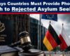EU Overrules Germany and Europe on Benefits for Rejected Asylum Seekers in Their Country