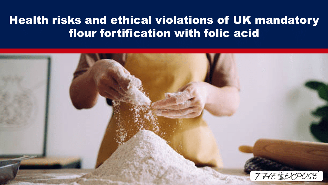 Health risks and ethical violations of UK mandatory flour fortification with folic acid - The Expose thumbnail