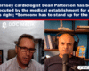 Split-screen podcast thumbnail with two men speaking into microphones; left panel shows DOC MALIK Honest Health logo, right panel with headphones and a mic in a studio setting.