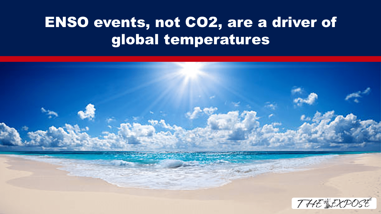 Article header: bold white text on a dark blue banner over a sunny beach scene with blue sky and waves.